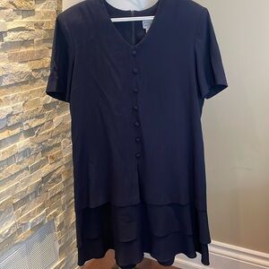 Navy Blue Vintage Dress